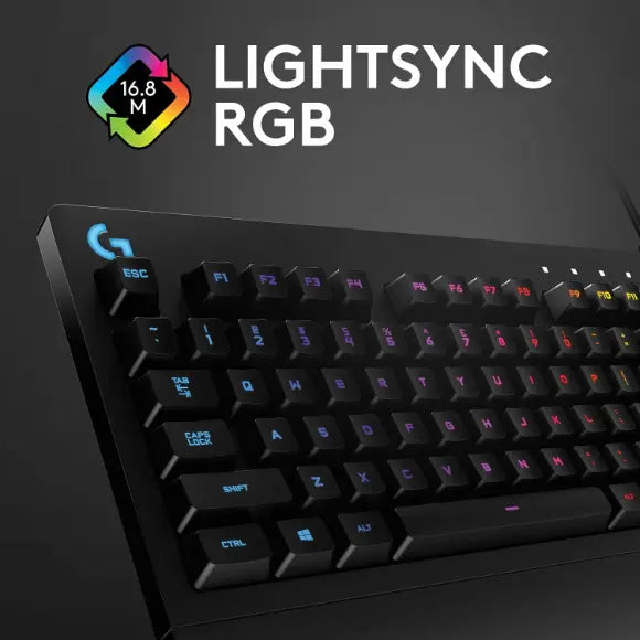 Logitech G213 Prodigy Gaming Keyboard - BLACK - PakByte Computers 