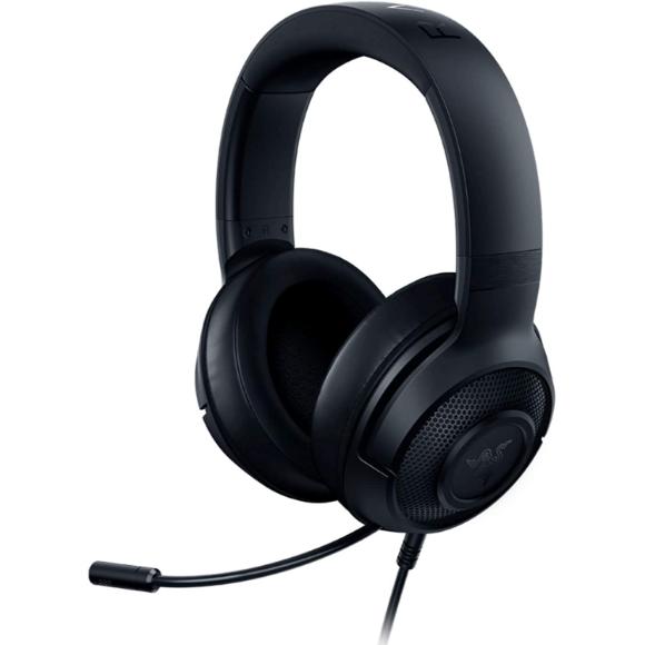 Razer Kraken X Ultralight Gaming Headphones: 7.1 Surround Sound - Black - PakByte Computers 