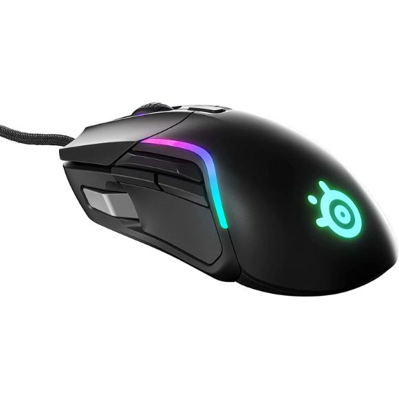 SteelSeries Rival 5 Gaming Mouse with PrismSync - Black - PakByte Computers 