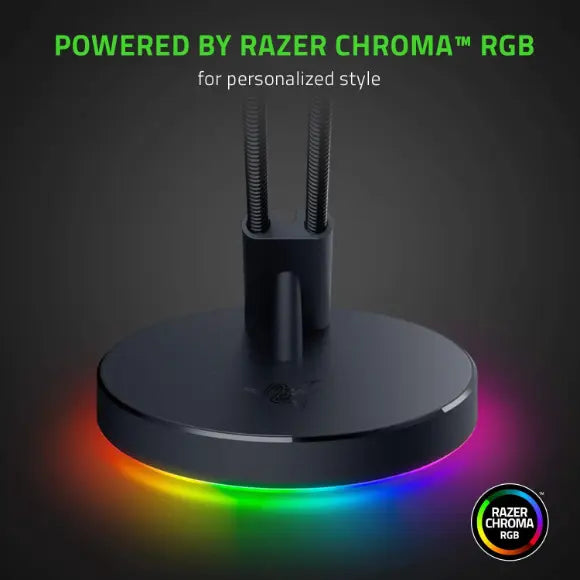 Razer Mouse Bungee V3 Chroma RGB Drag Free Wired Mouse Movements Support - PakByte Computers 