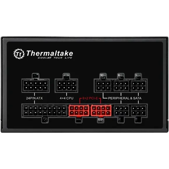 Thermaltake Smart Pro RGB 750W 80+ Bronze Power Supply - PakByte Computers 