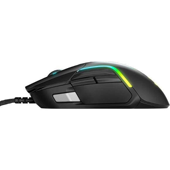 SteelSeries Rival 5 Gaming Mouse with PrismSync - Black - PakByte Computers 