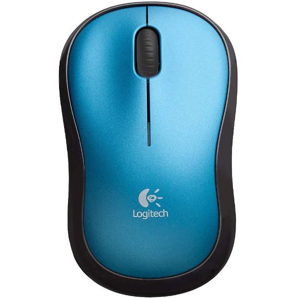 Logitech M185 Wireless Mouse - Blue - PakByte Computers 