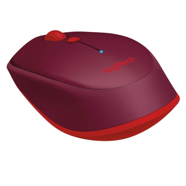 Logitech M337 Wireless Mouse - Red - PakByte Computers 