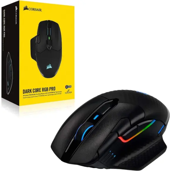 CORSAIR DARK CORE MS429 RGB PRO Wireless Gaming Mouse - PakByte Computers 