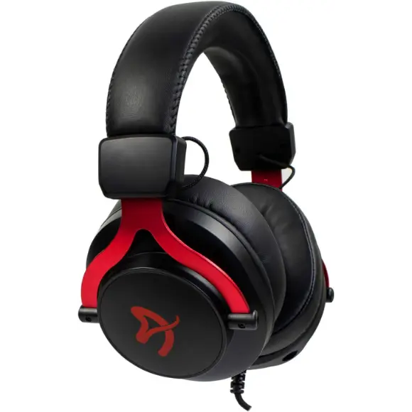 Arozzi Aria Gaming Headset - Black, Red - PakByte Computers 