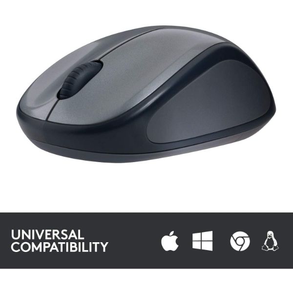 Logitech Mouse M235 Wireless - Black - PakByte Computers 