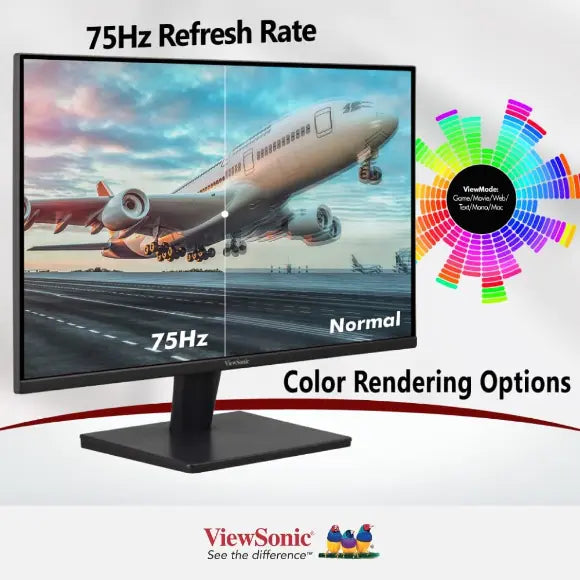 ViewSonic VA2715-H 27” Full HD Monitor - PakByte Computers 