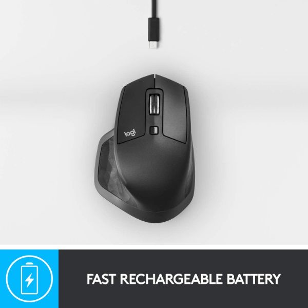 Logitech MX Master 2S Wireless Mouse - Graphite - PakByte Computers 