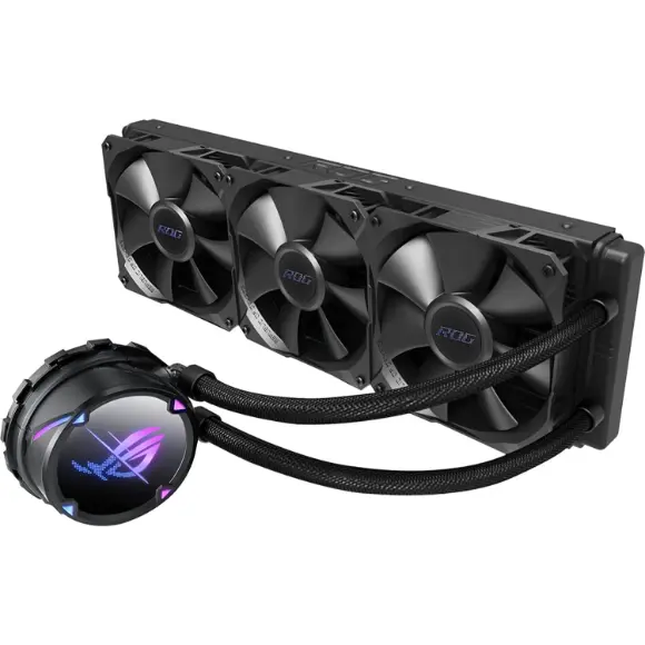 Asus ROG STRIX LC II 360 ARGB AIO Liquid CPU Cooler With Aura Sync - PakByte Computers 