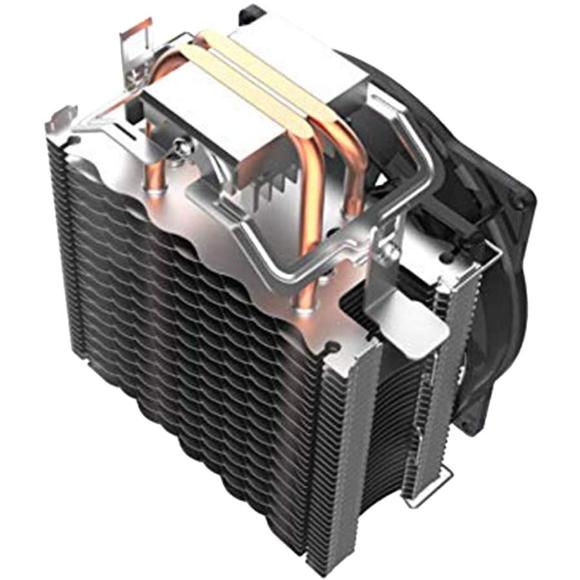 Redragon CC-1011 Reaver CPU Cooler, Red LED 120mm Fan x 1, Aluminium Fins for AMD Ryzen/Intel LGA1200/1151, Universal Socket Solution, 100% RAM Compatibility - PakByte Computers 