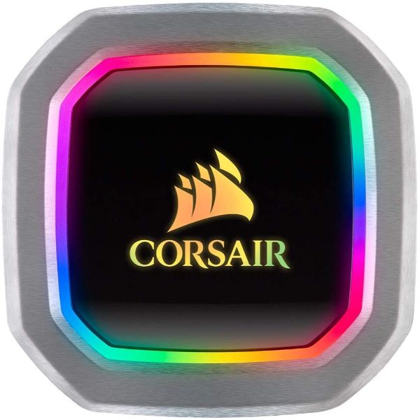 Corsair H100i RGB PLATINUM AIO Liquid CPU Cooler,240mm,Dual ML120 PRO RGB PWM Fans,Intel 115x/2066,AMD AM4/TR4 - PakByte Computers 