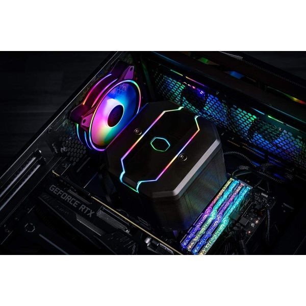 Cooler Master MasterFan MF120 Halo Duo-Ring Addressable RGB Lighting (MF120 Halo) - PakByte Computers 