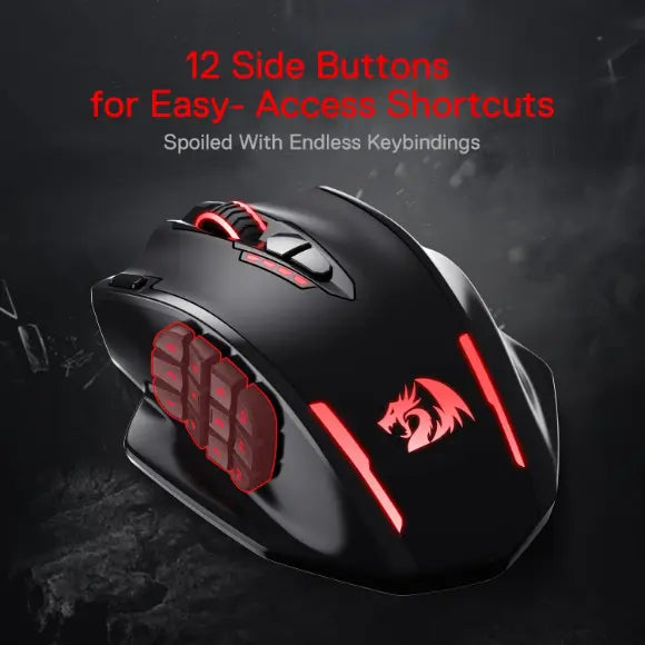 Redragon M913 Impact Elite Wireless Gaming Mouse - PakByte Computers 