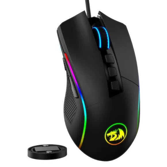 REDRAGON M721-PRO LONEWOLF 2 RGB WIRED GAMING MOUSE - PakByte Computers 