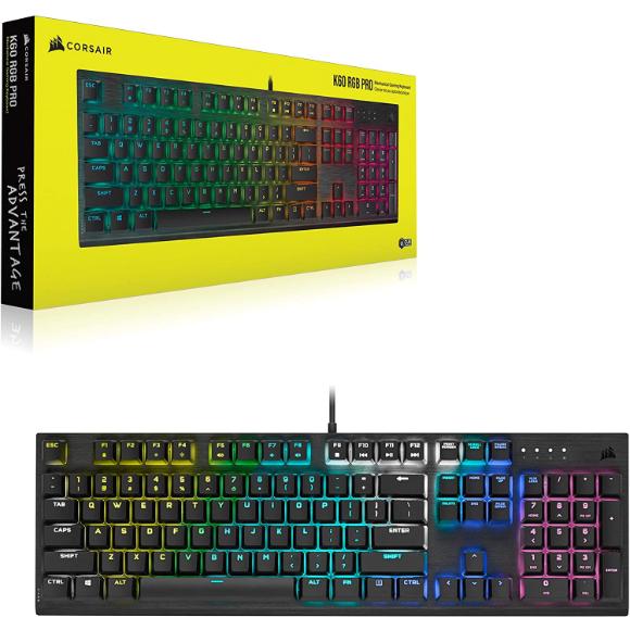 Corsair K60 RGB Pro Mechanical Gaming Keyboard - PakByte Computers 