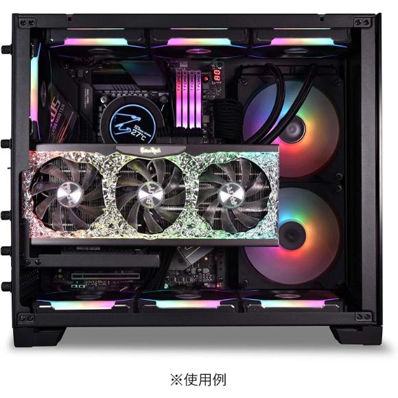 Lian Li O11DMINI-1 Vertical GPU Bracket KIT White - PakByte Computers 