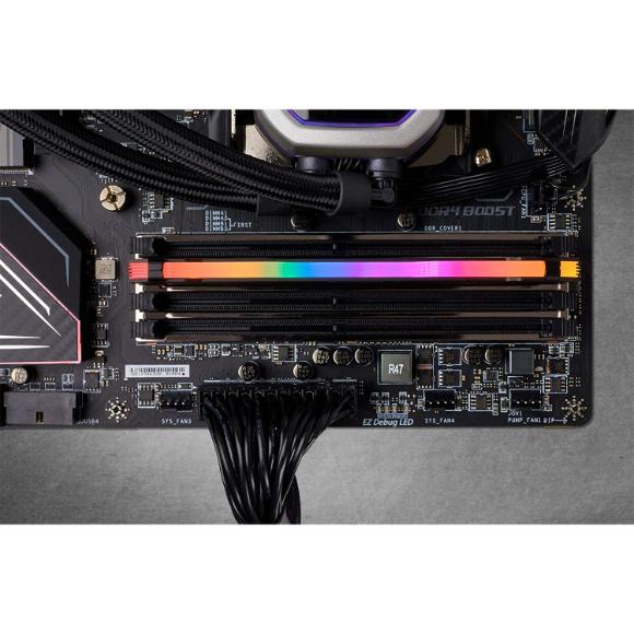 Corsair Vengeance RGB Pro 8GB (1x8GB) DDR4 3600 – Black - PakByte Computers 