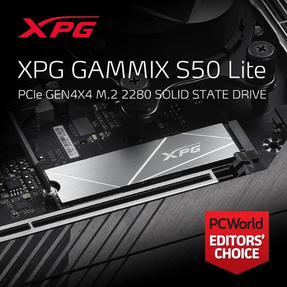 XPG GAMMIX S50 Lite 512GB M.2 NVMe Internal SSD - PakByte Computers 