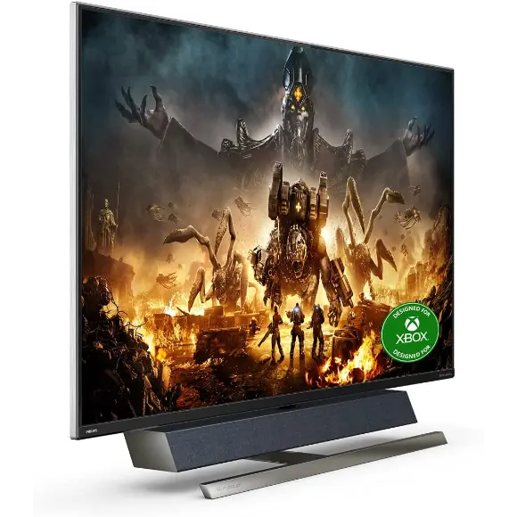 Philips 559M1RYV 55" 4K HDR display Monitor with Ambiglow - PakByte Computers 