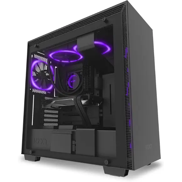 NZXT Aer RGB 2 120mm RGB Fan - Black - HF-28120-B1 - PakByte Computers 