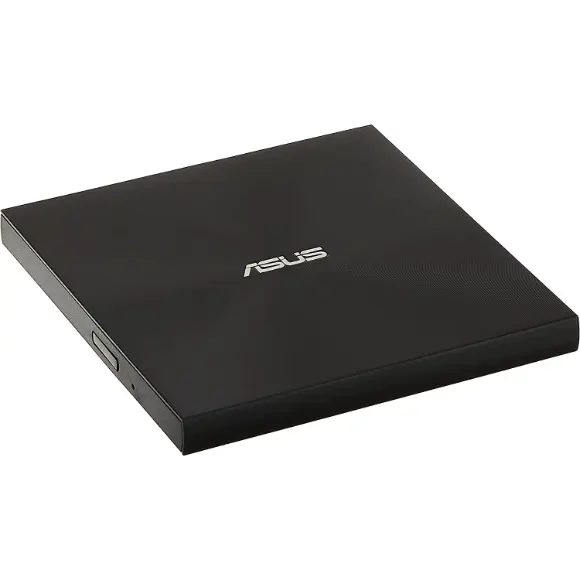 ASUS ZenDrive U7M Ultra Slim USB 2.0 External 8X DVD Optical Drive - Black (SDRW-08U7M-U/BLK) - PakByte Computers 