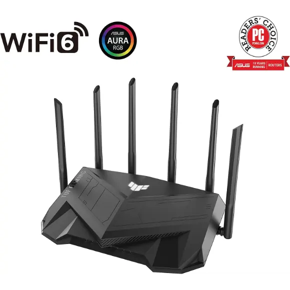 ASUS TUF Gaming AX5400 WiFi 6 Router - PakByte Computers 