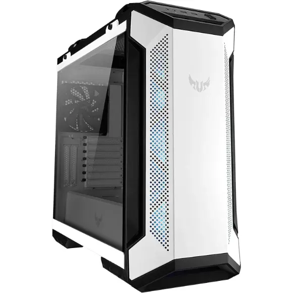 ASUS TUF Gaming GT501 Mid-Tower Computer Case - White - PakByte Computers 