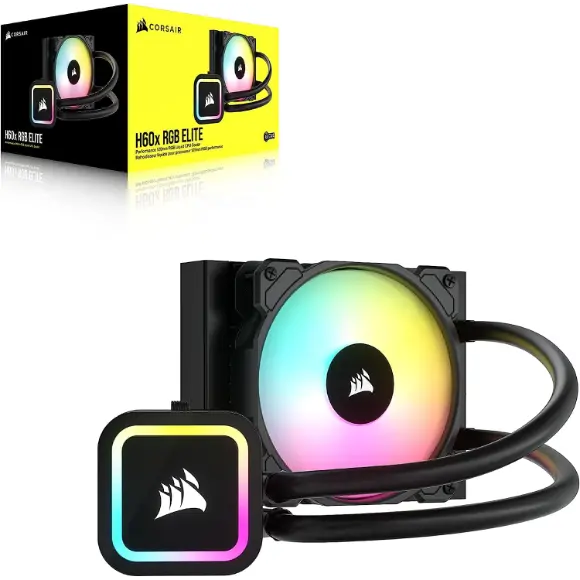 Corsair H60x RGB Elite Liquid CPU Cooler - PakByte Computers 