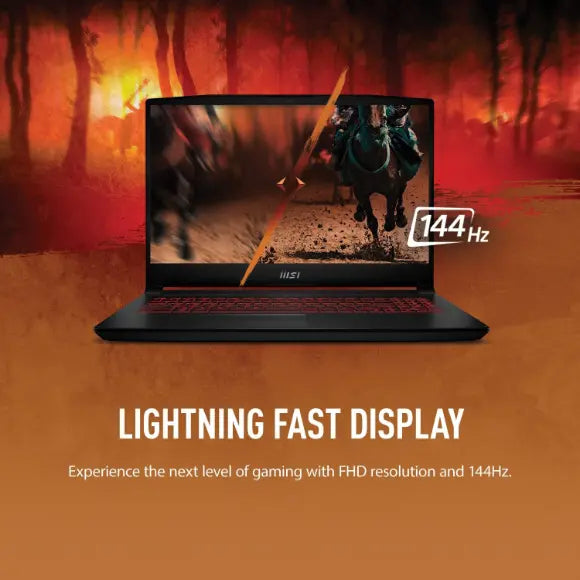 MSI Katana GF66 12 UD 15.6" 144Hz FHD Gaming Laptop - 12th Generation Intel Core i7-12700H - PakByte Computers 