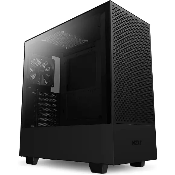 NZXT H510 Flow Compact ATX Mid-Tower PC Gaming Case - CA-H52FB-01 - Matte Black - PakByte Computers 