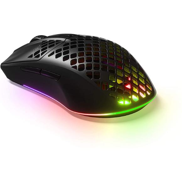 SteelSeries Aerox 3 Wireless - Super Light Gaming Mouse - 18,000 CPI TrueMove Air Optical Sensor - PakByte Computers 