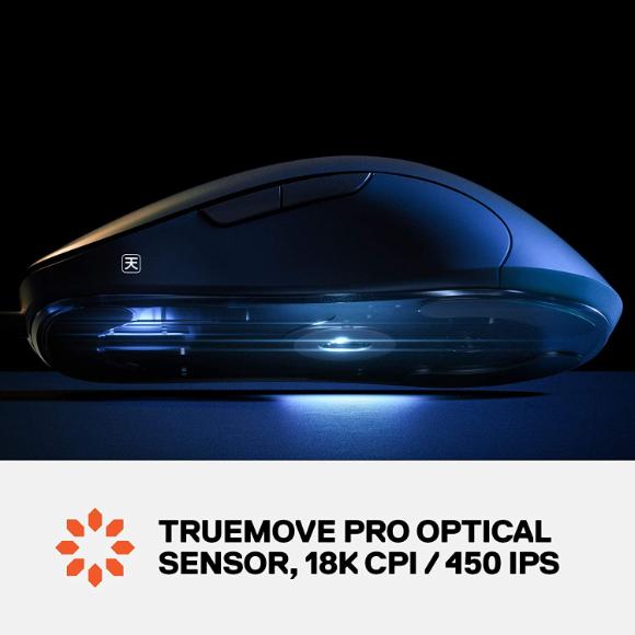 SteelSeries Sensei Ten Gaming Mouse – 18,000 CPI TrueMove Pro Optical Sensor - PakByte Computers 