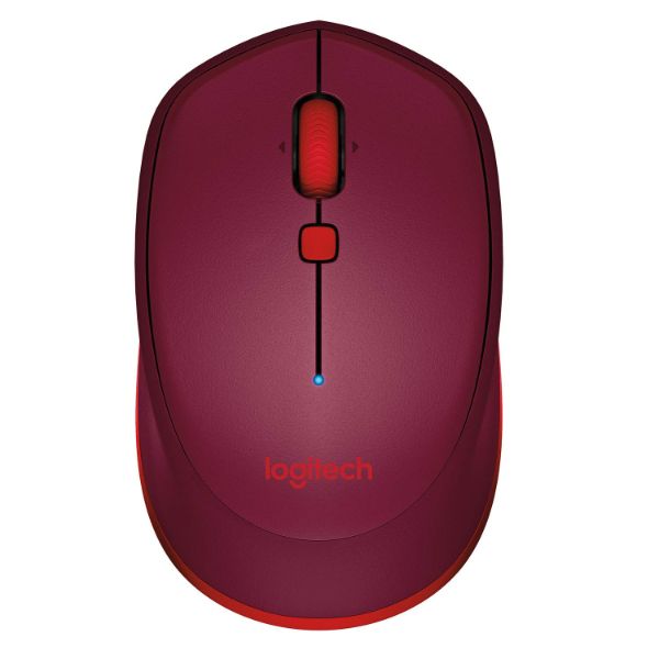 Logitech M337 Wireless Mouse - Red - PakByte Computers 