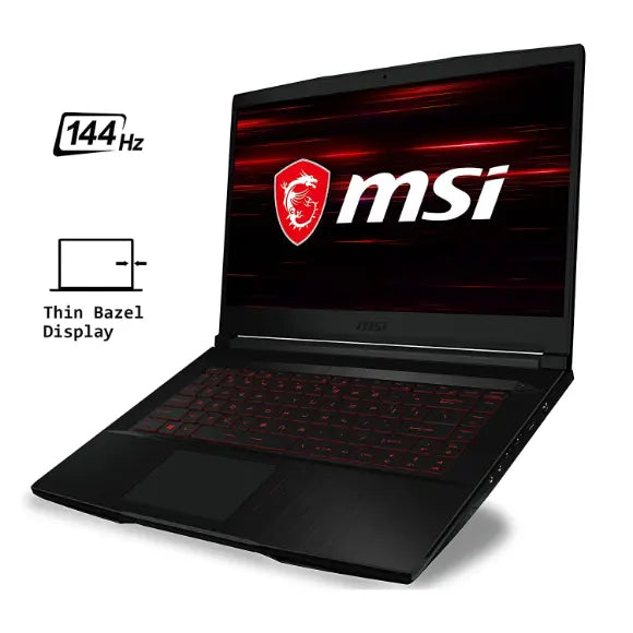 MSI GF63 Thin 10 SC, Intel 10th Gen. i5-10500H, 40CM FHD 144Hz Gaming Laptop - PakByte Computers 