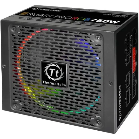 Thermaltake Smart Pro RGB 750W 80+ Bronze Power Supply - PakByte Computers 