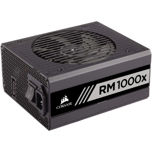 Corsair RMx Series, RM1000x, 1000 Watt, 80+ Gold Certified, Fully Modular Power Supply - PakByte Computers 