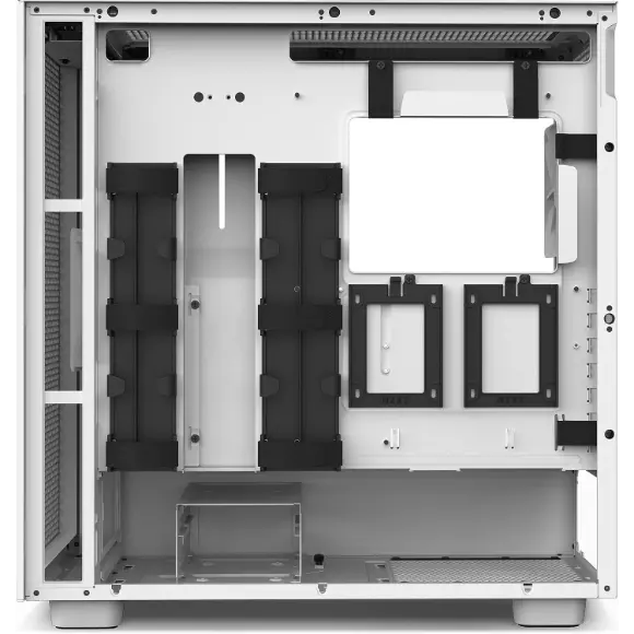 NZXT H7 Flow ATX Mid Tower PC Gaming Case - White (CM-H71FW-01) - PakByte Computers 