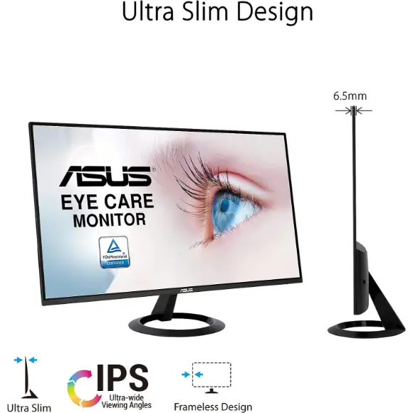 ASUS VZ27EHE 27" 75Hz FHD Gaming Monitor - PakByte Computers 