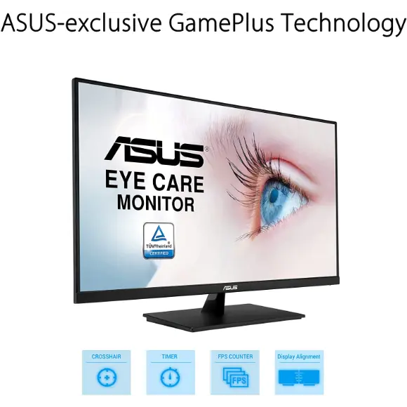 ASUS 31.5” 2K Monitor (VP32AQ) - WQHD (2560 x 1440), IPS - PakByte Computers 