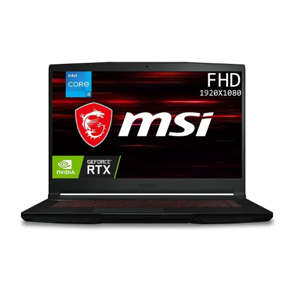 MSI GF63 Thin 10 SC, Intel 10th Gen. i5-10500H, 40CM FHD 144Hz Gaming Laptop - PakByte Computers 