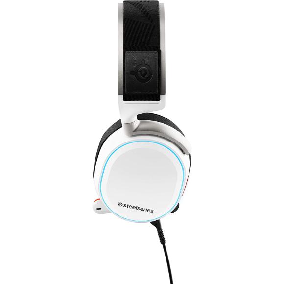 SteelSeries Arctis Pro + GameDAC Wired Gaming Headset - White - PakByte Computers 