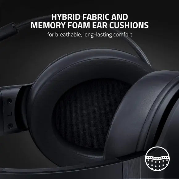 Razer Kraken V3 X Gaming Headset: 7.1 Surround Sound - Classic Black - PakByte Computers 