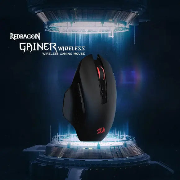 REDRAGON M656 GAINER 3200 DPI WIRELESS GAMING MOUSE - PakByte Computers 