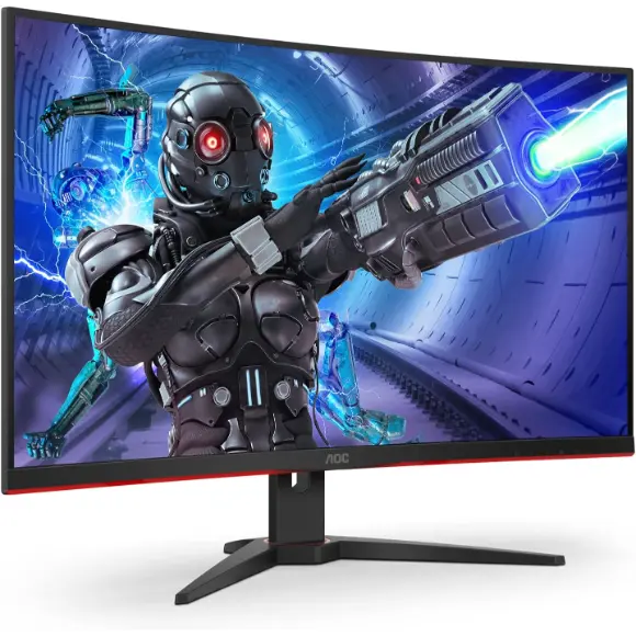 AOC C32G2ZE 32" FHD Curved Frameless Gaming Monitor - PakByte Computers 