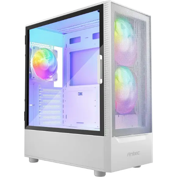 Antec NX410 ATX Mid-Tower Case - White - PakByte Computers 