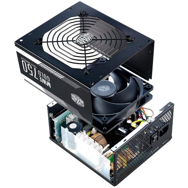 Cooler Master MWE GOLD 750W - V2 Full Modular 80 Plus Gold ATX Power Supply - PakByte Computers 