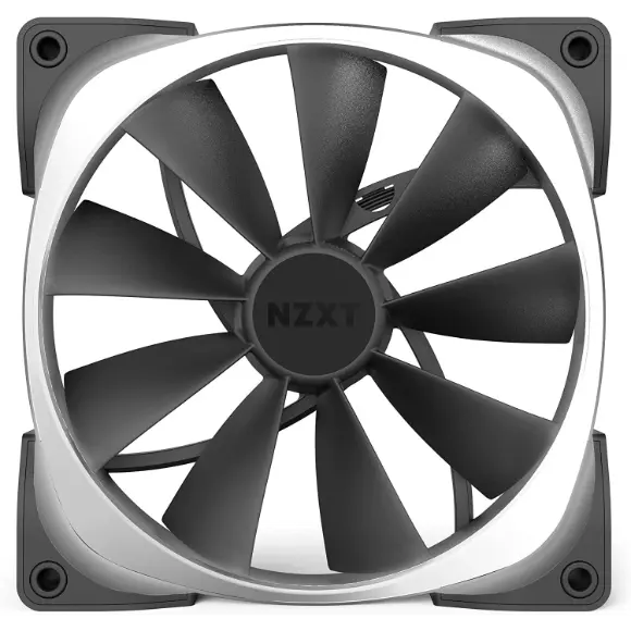 NZXT Aer RGB 2 140mm Case Fan - Matte Black - HF-28140-B1 - PakByte Computers 