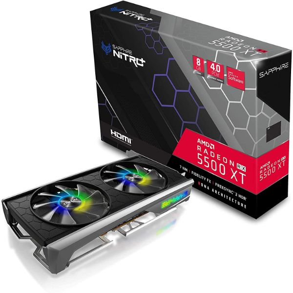 SAPPHIRE NITRO+ RX 5500 XT 8G GDDR6 Special Edition - PakByte Computers 