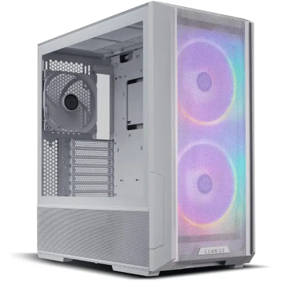 Lian Li Lancool 216 RGB Computer Case - White - PakByte Computers 